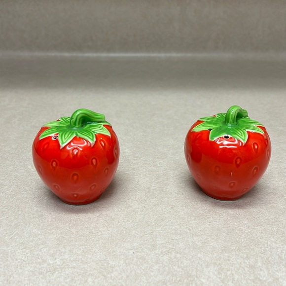 Other - Antique Strawberry salt and pepper shakers